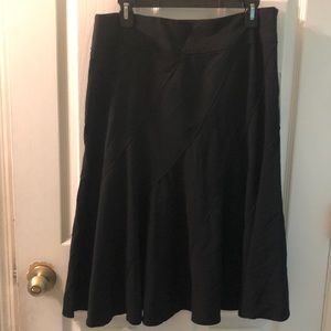 Larry Levine floaty black skirt